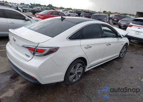2016 Hyundai Sonata Hybrid Limited z USA, uszkodzony, nr VIN KMHE34L10GA012674